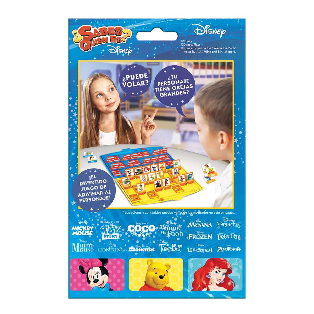 Juego de Viaje Sabes Quien Es Disney