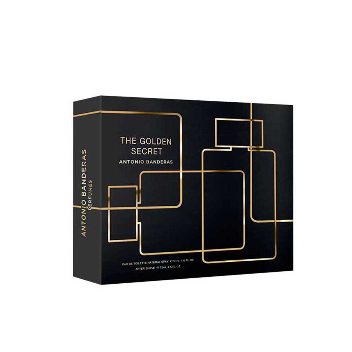 Set Antonio Banderas Perfume Mujer The Golden Secret 50ML + After Shave 75ML