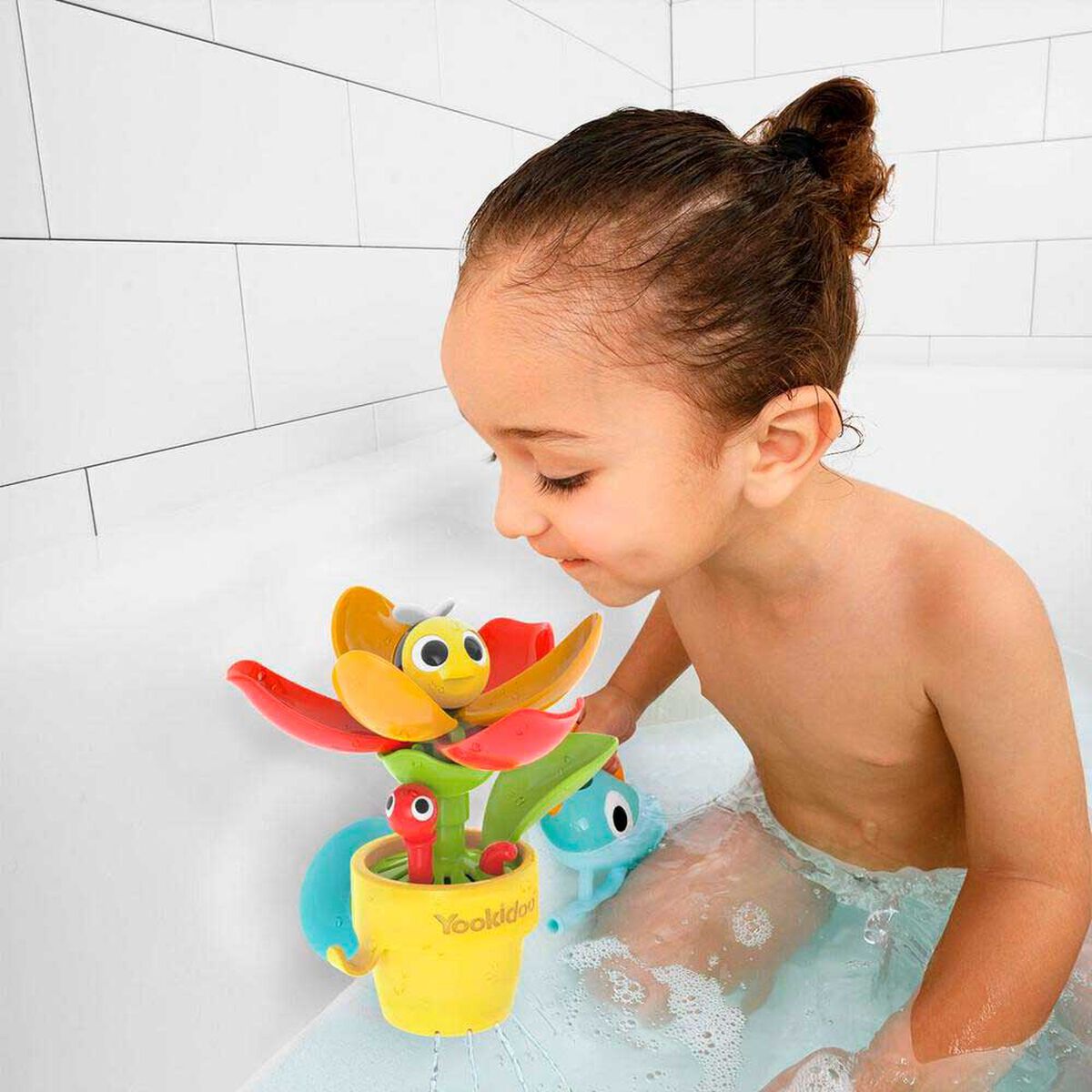 Juego de Ba&ntilde;o Abejita de Agua Infantil Beb&eacute; Ni&ntilde;o Ni&ntilde;a Tina Yookidoo
