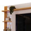 Panel TV Vekkahome Marin Hasta 55" Blanco Café