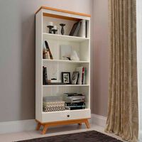 Estante Roca Recife Blanco Canela