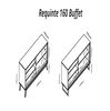 Buffet Decocasa Requinte Natural Off White
