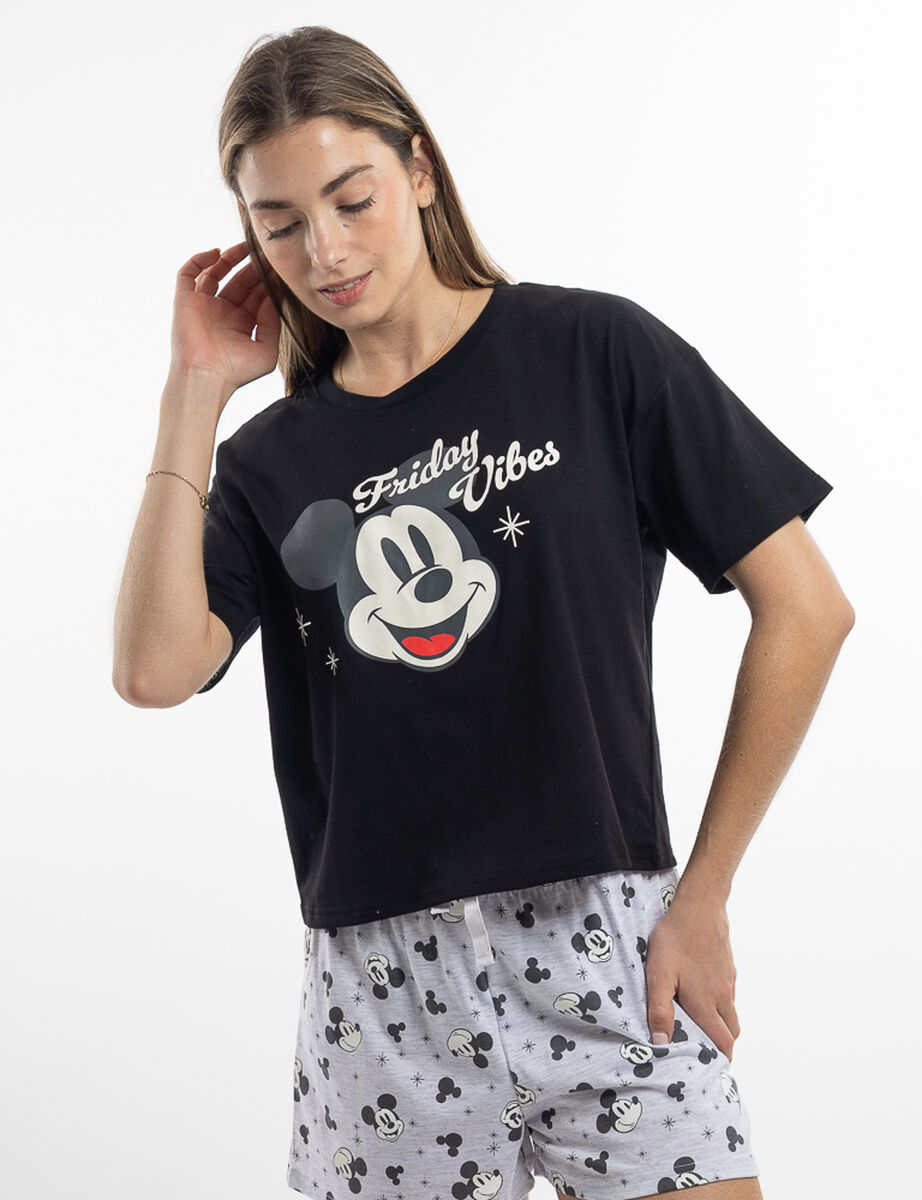Pijama Mickey Mujer Licencias