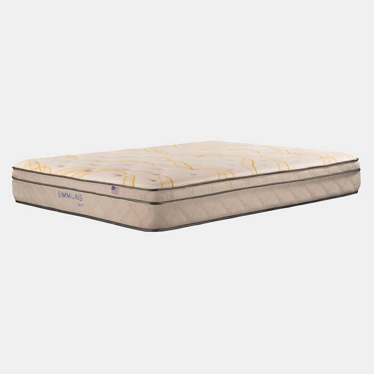 Colchón Simmons 2 Plazas Silky Plus