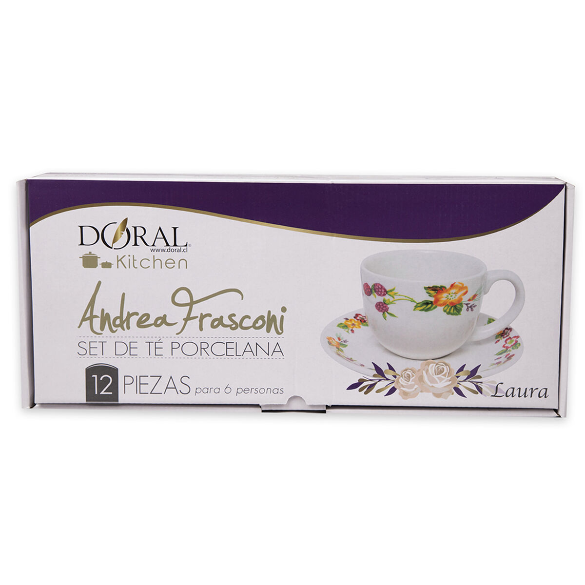Vajilla Doral Andrea 12 Piezas