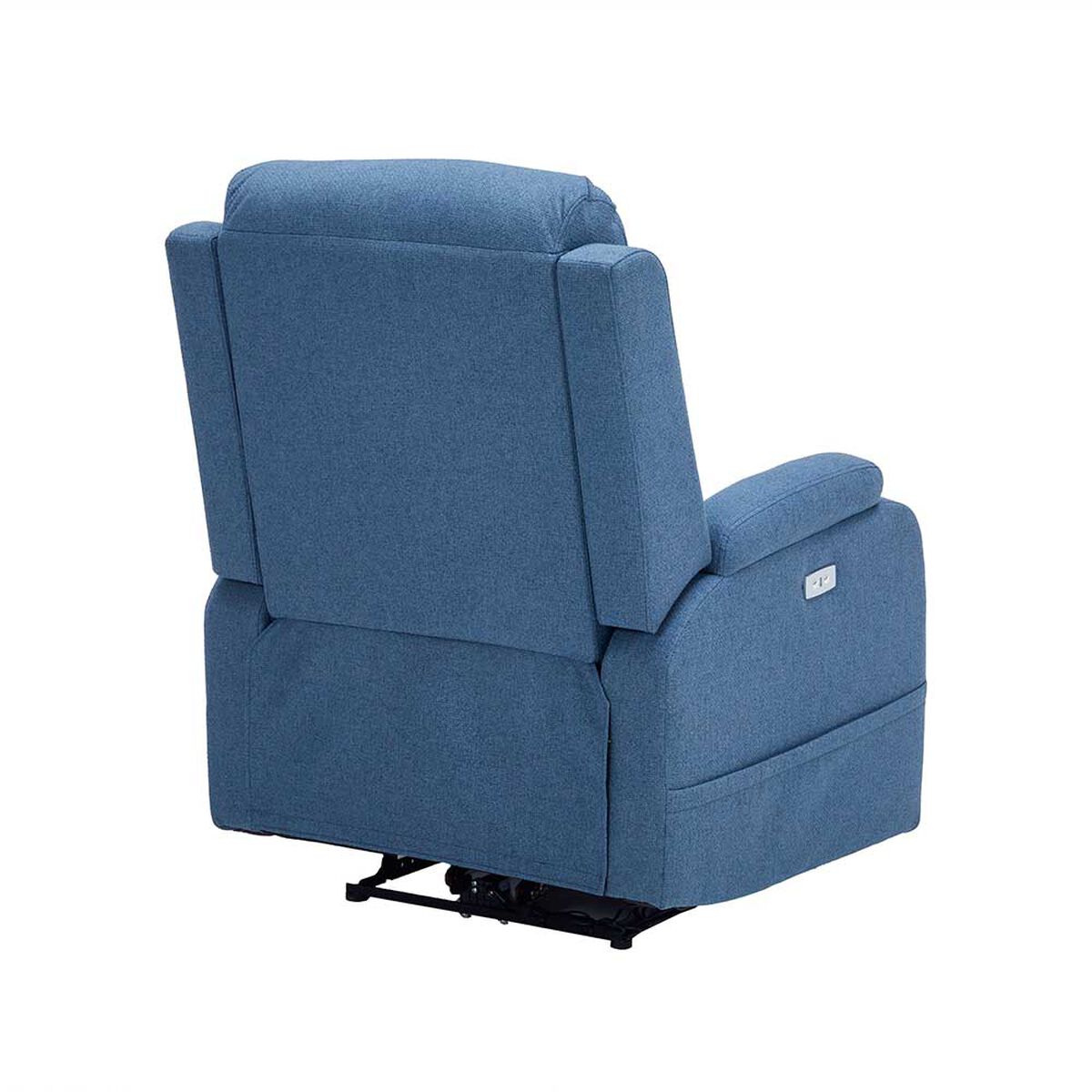 Bergere Reclinable Casanova Power 1 Cuerpo Azul
