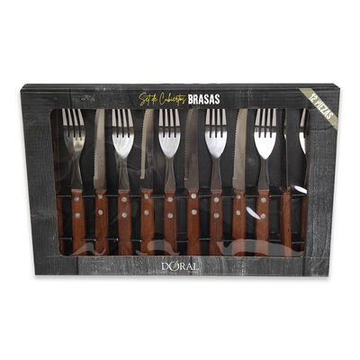 Set Parrillero Doral Set 12 Piezas