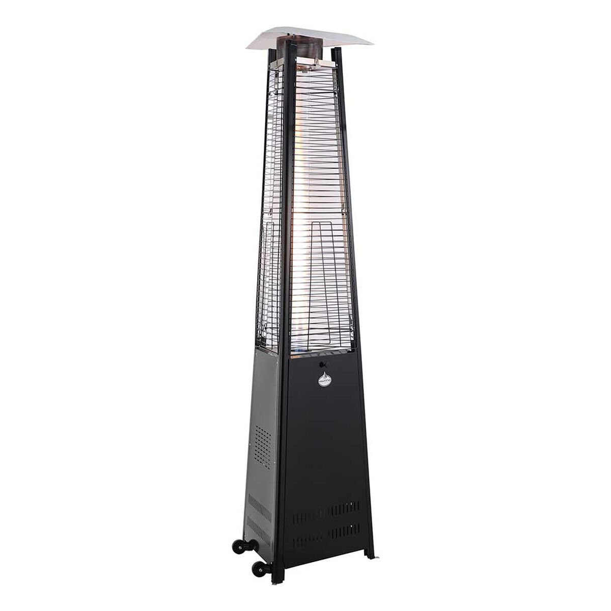 Estufa a Gas Exterior Terraza Klyma Trinx Negra
