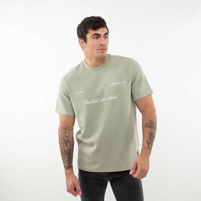 Polera Manga Corta Hombre Icono