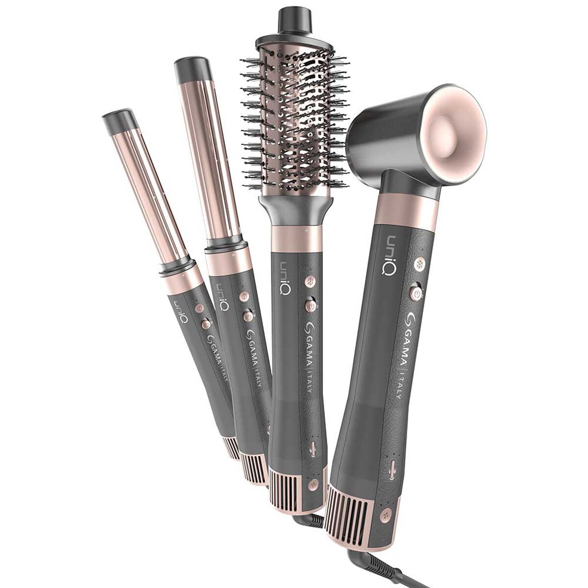Cepillo Secador Multistyler Aura UniQ 4 en 1 Gama Italy