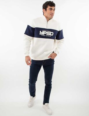 Imagen 2 del producto Polerón Hombre Icono Azul, Verde