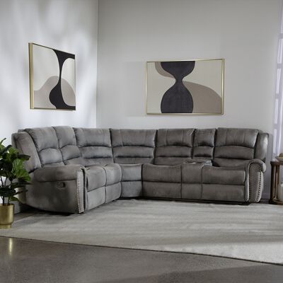 Imagen 2 del producto Seccional Daniels 7245CHCGR 5 Cuerpos Gris