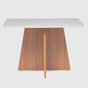 Mesa de comedor Roca Lotus 4 Personas Blanco Canela