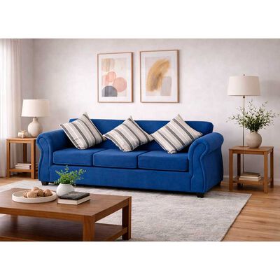 Sof&aacute; Kea Molise Niza 3 Cuerpos Azul