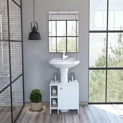 Imagen 1 del producto Combo Mueble Lavamanos + Espejo TuHome Bath 47-A