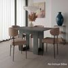 Mesa de Comedor TuHome Volterra Roble Gris