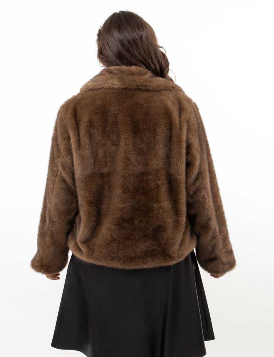 Chaqueta Peluda Mujer Extralindas