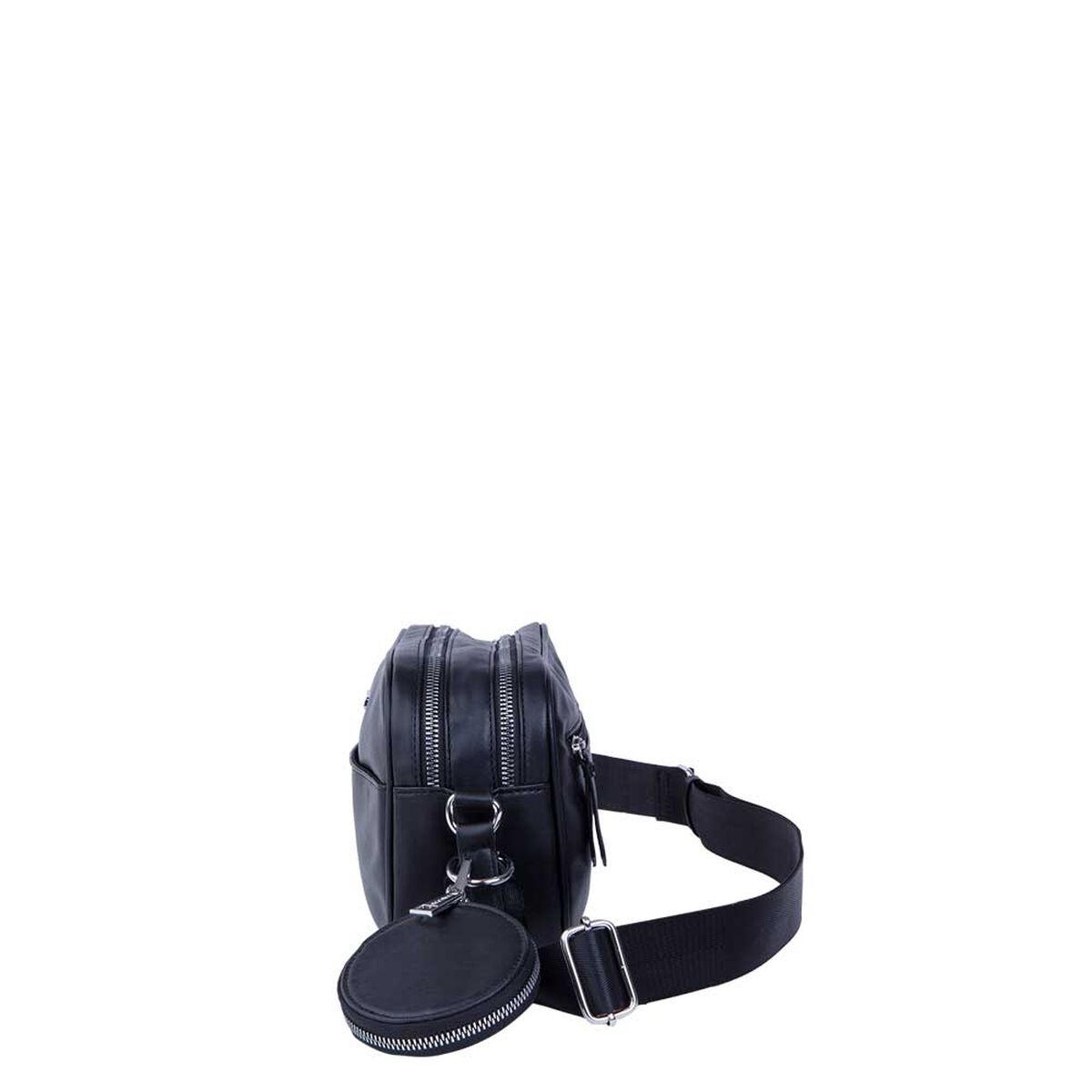 Cartera Bandolera Negra Praga Secret