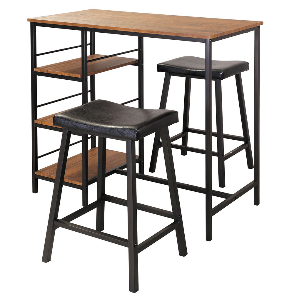 Juego de Comedor Idetex Vesant 2 Sillas Café