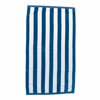 Toalla de Playa Bicolor Reversible Casanova Navy-Blue