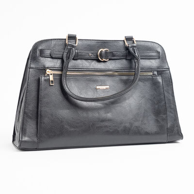 ZIBEL Cartera Negra Mujer Zibel