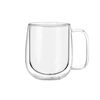 Taza Mug de Vidrio Doble Pared Simplit 300 ml