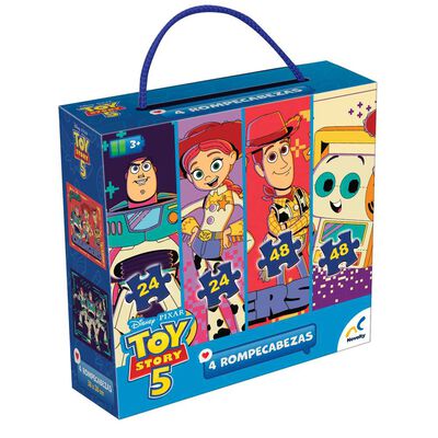 Puzzle 5 de 60 Pzs 4 en 1 Toy Story