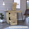 Escritorio Funcional TuHome Office Conect 2 Cajones Duna