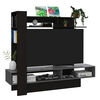 Centro de Entretencion TV TuHome Flamenco Wengue / Plomo Hasta 60"