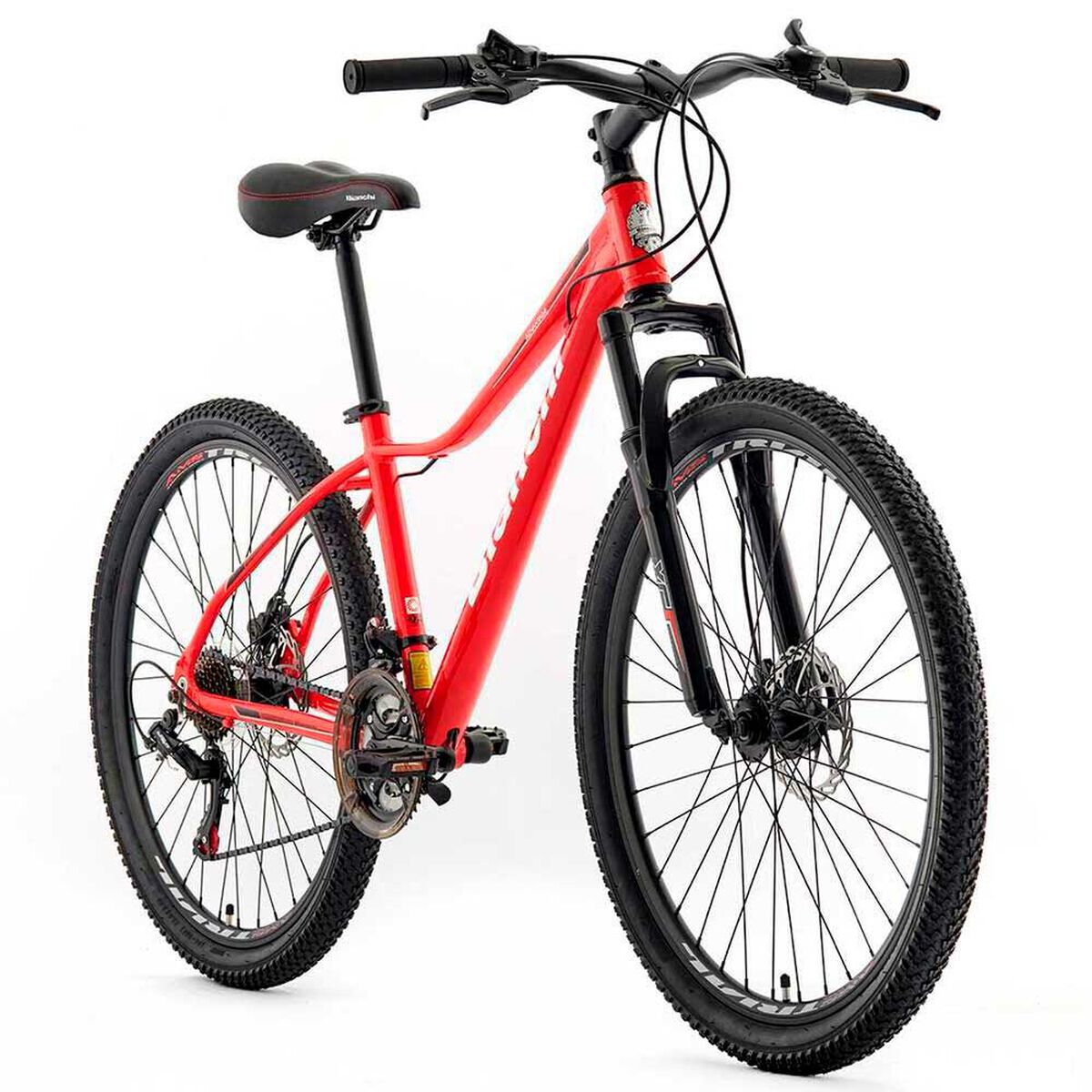 Bicicleta Mujer Bianchi Lady SX Advantage Aro 27,5 Rojo