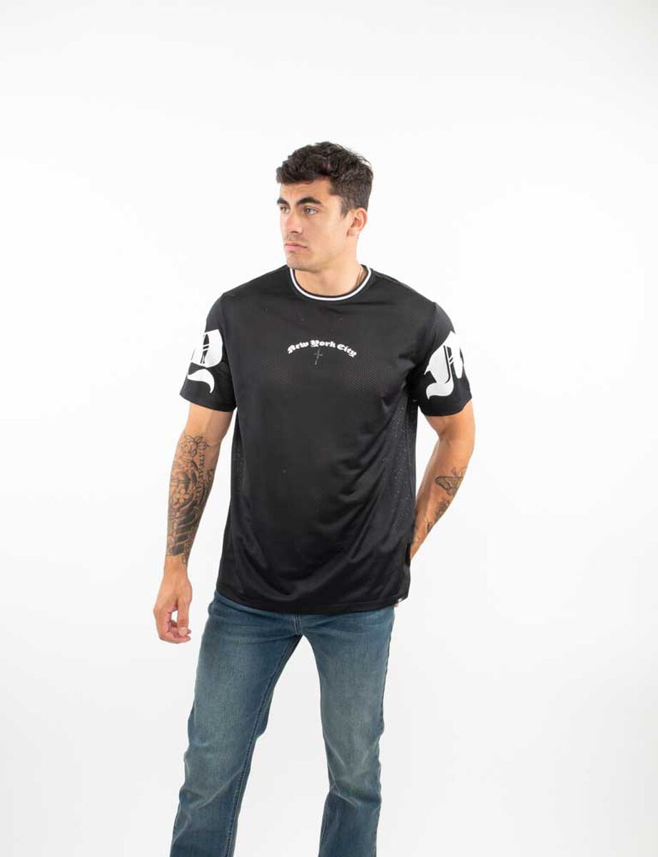 Polera Manga Corta Hombre Icono