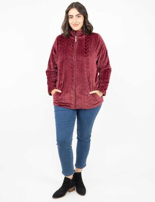 Imagen 2 del producto Polerón Mujer Extralindas Burdeo, Camel, Negro, Taupe, Verde