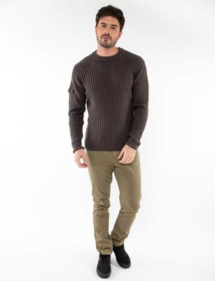 Imagen 2 del producto Sweater Slim Hombre Zibel Charcoal