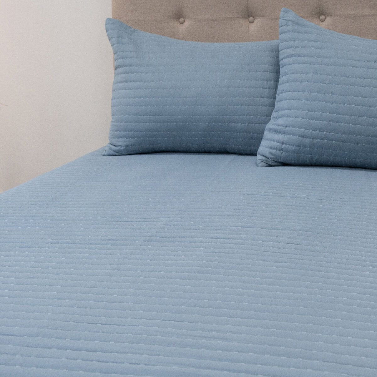 Quilt Doral 3 Plazas Lumi Marne  Azul