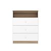 Cómoda Home Mobili Palma 3 Cajones Blanco