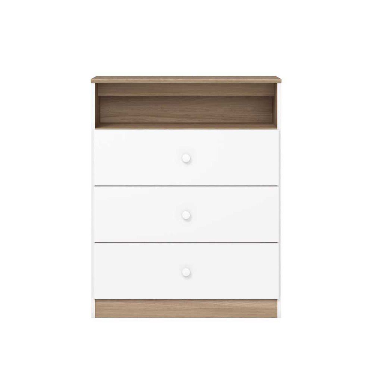 Cómoda Home Mobili Palma 3 Cajones Blanco