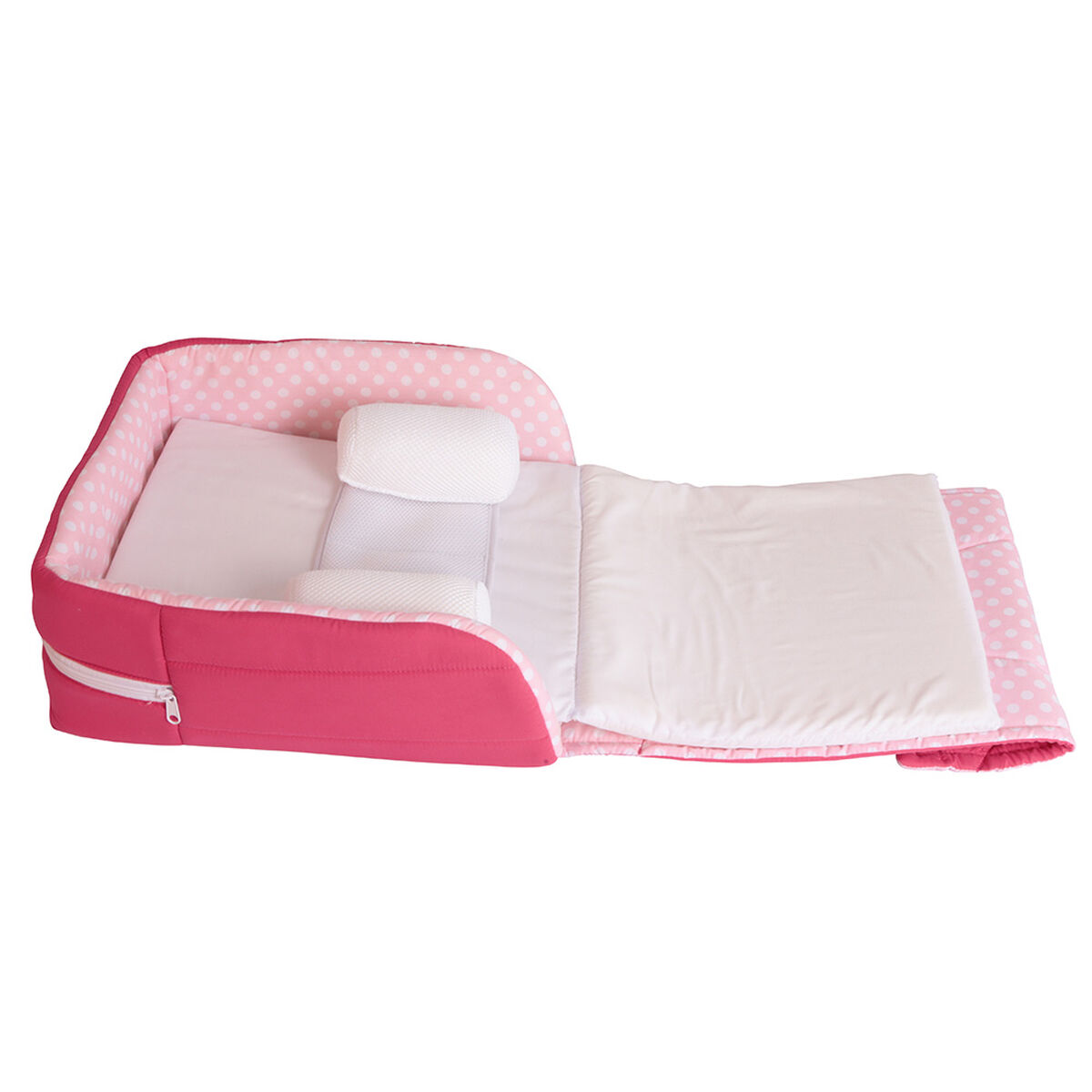 Cunita Portátil Baby Way Fucsia CT01F13