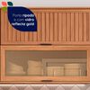 Mueble A&eacute;reo Cocina Roca Casta&ntilde;a 120 cm 2 Puertas Canela-Ceniza
