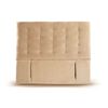 Respaldo Latam Home King Napoles Tela Velvet Beige