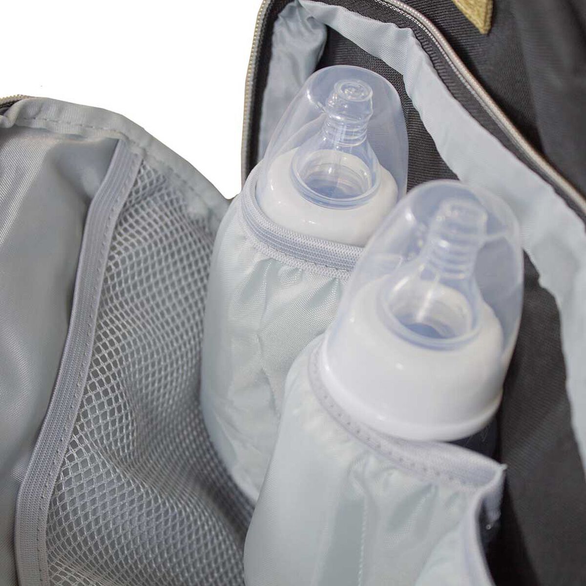 Bolso Pa&ntilde;alera Maternal Premiun Black Gold Bebesit