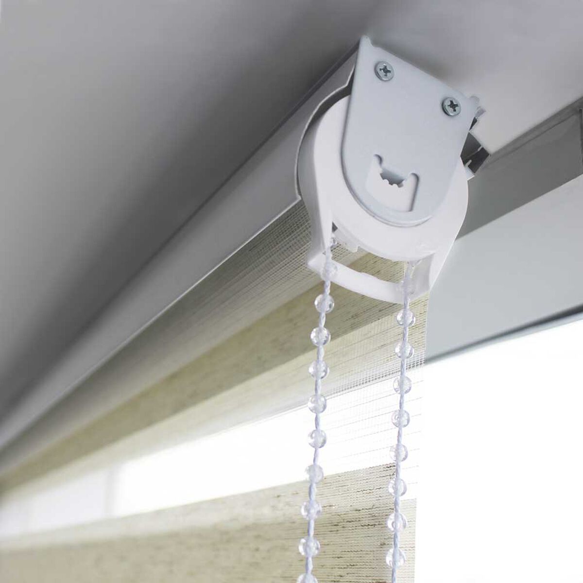 Roller Duo Lino Vincenzi R1727 Blanco Oats 180 x 240 cm