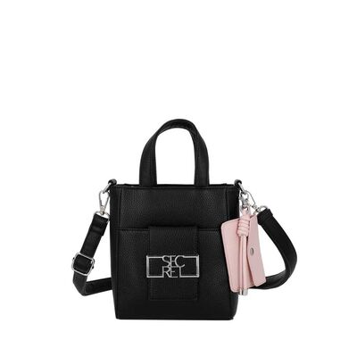 Cartera Bandolera Secret Ibiza SC7 Mediana Negra