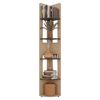 Estante Tuhome Home E7 Cartagena Wengue