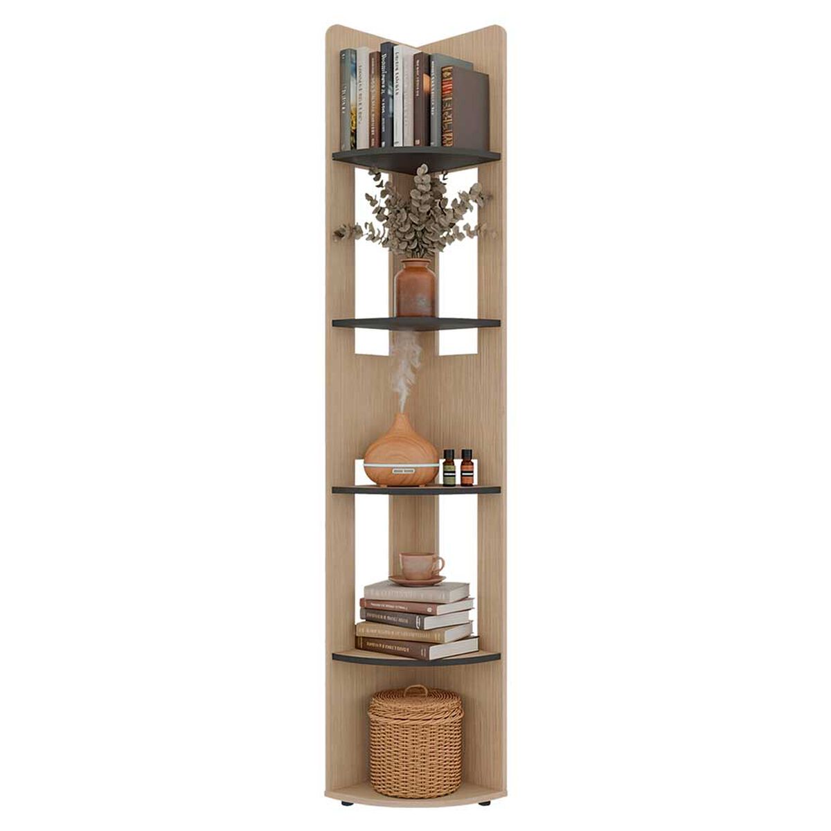 Estante Tuhome Home E7 Cartagena Wengue