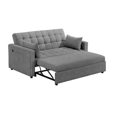 Imagen 2 del producto Sofá Cama Celta Luxe 3 Cuerpos Gris