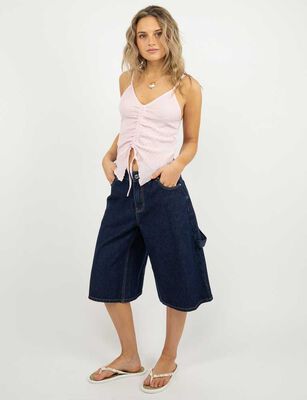 Imagen 2 del producto Bermuda Denim Mujer Icono Azul-Oscur