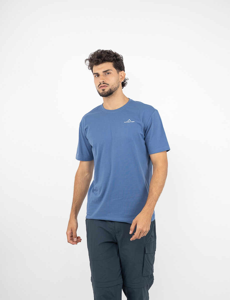 Polera Manga Corta Deportiva Hombre Alpinextrem