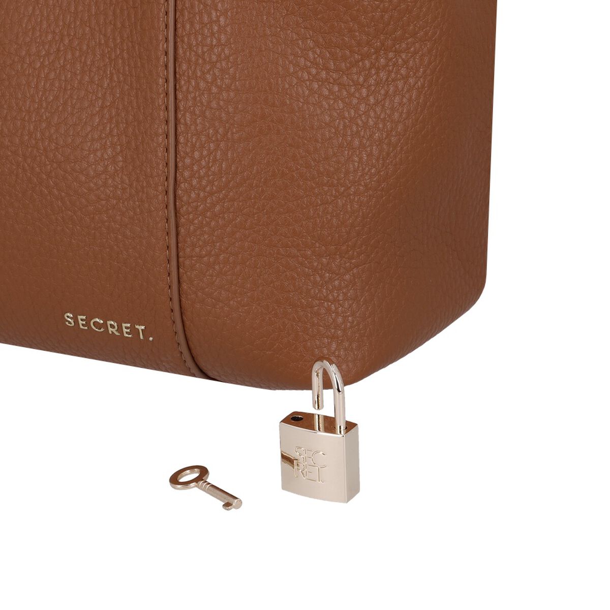 Cartera de hombro Secret Minsk ST6 L Caf&eacute;