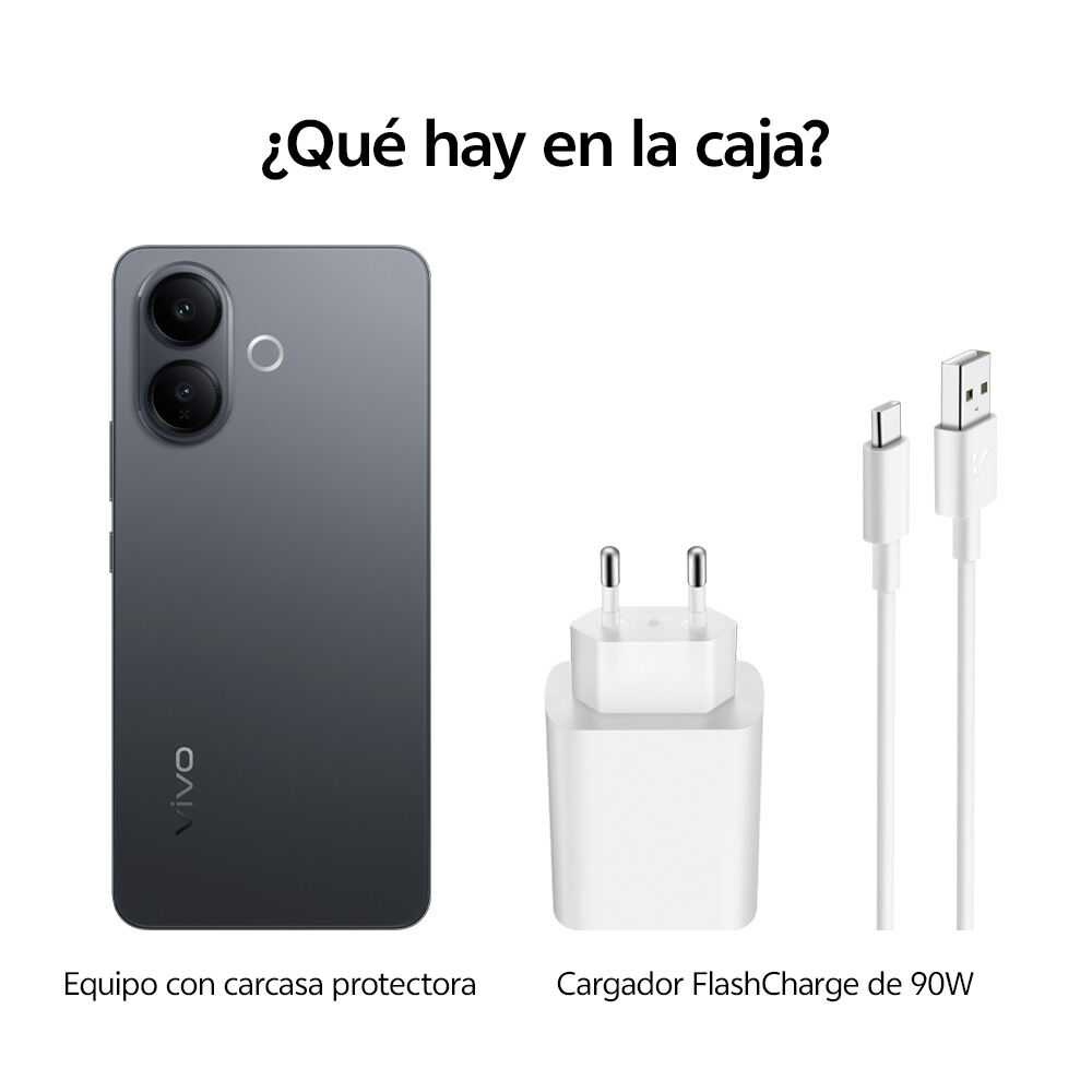 vivo V60 Lite 5G 256GB 8GB Negro, foto 5