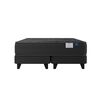 Cama Europea Flex Base Dividida S&uacute;per King Black